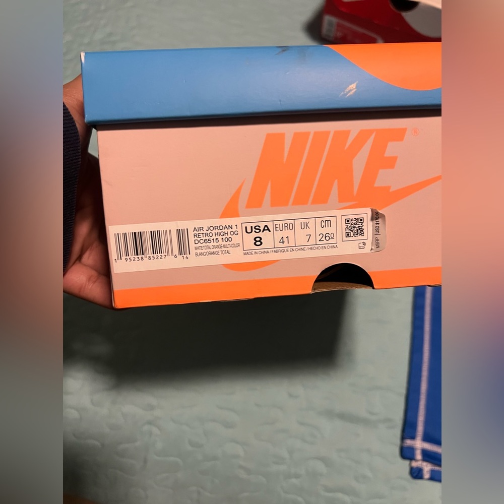 Nike Air Jordan 1 Retro OG High Prototype Men’s Size 8 or Women’s Size 9.5 - Picture 2 of 8